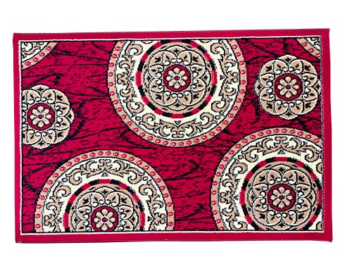 Mandala Rojo Diseño 4
